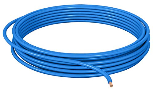 DCSk Fahrzeugleitung - 0,75mm² - 10m - FLRY B asymmetrisch - 0.75 mm² - KFZ Kabel Litze - Blau - 0 75mm2