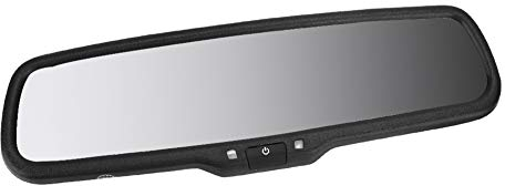 Car Vehicle Rearview Mirror Monitor, 4.3 Inch Color Screen Automatic Dimming Rear View Backup Mirror Monitor 2W Replacement Installation Rearview Monitor with OSD Menu, Bracket for Reverse Camera