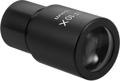 OSALADI Optisches Mikroskop 10-fach/18 Mm Weitwinkelokular Robustes Material Für Die Ausbildung in Biologie Und Medizin