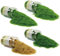 Evemodel CFA7 4x35g Hierba estática Mixta de 8mm Terreno en Polvo Hierba Verde Falsa Jardín de Hadas Paisaje en Miniatura Mesas de Arena Artificiales Módulos de Modelismo Ferroviario