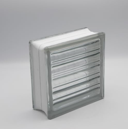 Basic Glasbaustein Pura klar, 19x19x8 cm - 6 Stück