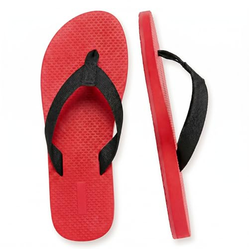 Yellhum Rubber Thong Sandals for Women Beach Flip Flops Casual Comfortable Slip On Flat Sandals Ladies Slides Slipper