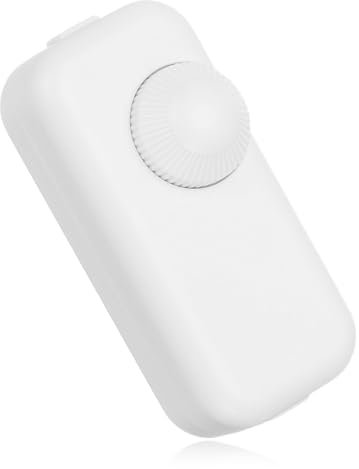Variateur de Lumiere, Bouton intelligent Interrupteurs et Variateurs d'intensité, Interrupteur Variateur D'intensité, pour lampes Dimmables, Lampes de Table, Pas de scintillement et pas de bruit,Blanc