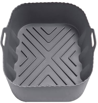 Riutilizzabili in silicone per friggitrice ad aria calda compatibile con vari prodotti resistenti al calore, forno a microonde e forno multiuso per cottura