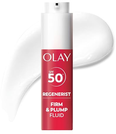 Olay Regenerist Firm & SPF50+ Face Cream | With Collagen Peptide, Niacinamide & Pro-Vitamin B5. Lightweight, firms skin, 24H hydration