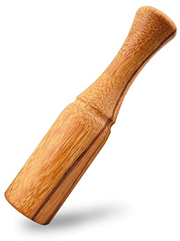 Holzschnitzhammer – 284 g Holzhammer – ergonomischer, bequemer Griff reduziert Ermüdung der Hand – Marmorholzkopf absorbiert und verteilt die Aufprallkraft, um Ihre Werkzeuge zu schützen