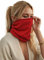 Prettystern Damen Herren Kaschmir Loop Schal Cashmere Schlauchschal feinstrick Schal Halstuch Schlauch-Schal Rot Weinrot
