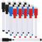 20 Piezas Rotuladores Pizarra Blanca Rotuladores Cristal Borrable Rotulador Pizarra Blanca para Oficina Escuela Hogar (Negro, Rojo, Azul)