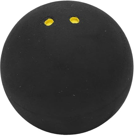 Kasmole Racquetball-Bälle,Racquetball-Bälle,38 mm Wettkampf-Squashball mit hoher Sprungkraft | Squashschlägerbälle für langsames Spiel, professioneller Raquet-Handballball für professionelle Turniere