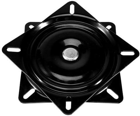 Willoghsa Bootssitz 6 Drehplatte Bootsboot Bootssitz Drehsitz 360 Grad Rotation Universal 15,4 x 15,4 x 2 cm