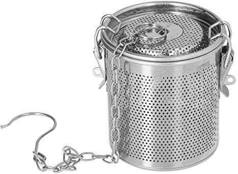Sac d'assaisonnement en Acier Inoxydable, Passoire à épices Polyvalente pour Goût de Soupe Avy, Infuseur à épices en Acier Inoxydable de 0,7 L pour Assaisonnements (0.7L)