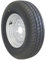 The Drive | Komplettrad 145 R10 82/84N M+S (145/80R10) für kleine Pkw-Anhänger | Felge 3,50x10 ET0 / ML60 – Lochkreis 4x100 | Tragkraft 440kg – max. 140 km/h | mit Felge