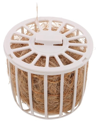 Veemoon 1 kit de Construction de nids en Jute - Litière Naturelle en Jute pour canaris, perruches, pinsons, calopsittes et perruches ondulées - Fournitures pour Cages et nichoirs à Oiseaux Sauvages