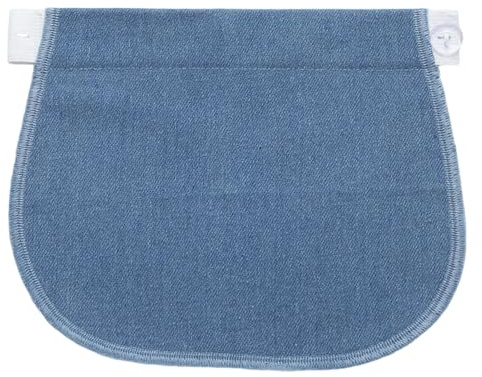 Zenlir Elastico Premaman Cintura Extender Regolabile Tessuto Vita Regolatore Pulsante per Pantaloni Abbigliamento Cintura Regolabile Pulsante per Vestiti