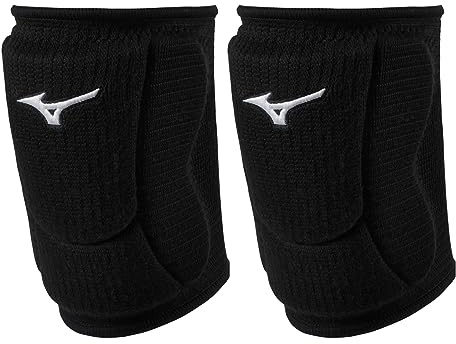 Mizuno LR6 Pro ECO Volleyball Knee Pads | Womens Medium (M) | Black