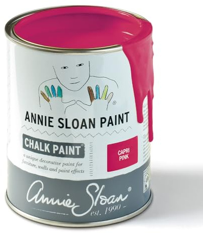 Priory Polishes Annie Sloan Capri Pink Chalk Paint (1 Litre)
