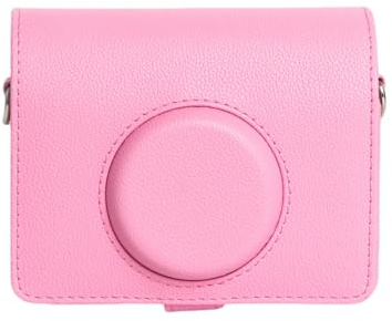 Aisnyho Instant Mini EVO Hülle, Kamera-Schutzhülle für Fujifilm Instax Mini EVO mit Schultergurt, rose, 12.8 x 5.3 x 10.5 cm, Kameratasche