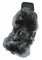Leibersperger Felle Sitzauflage aus echtem Lammfell Naturform mit Haltegummi in Farbe (anthrazit)