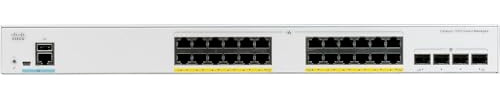 Cisco Catalyst 1000-24T-4X-L Network Switch, 24 Gigabit Ethernet (GbE) Ports, four 10 G SFP+ Uplink Ports, Fanless Operation, Enhanced Limited (C1000-24T-4X-L)