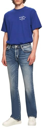 LTB Jeans Tinman 401 - Botas para Hombre (5 Bolsillos, Mezcla de algodón, Talla W32L30), Color Azul, Azul, 32W x 30L