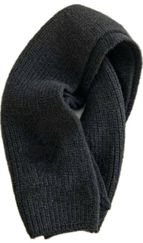 INOGIH Kids Winter Soft Warmer Knit Scarf Fashion Solid Color Toddler Baby Scarves Neck Warmer for Boys Girls