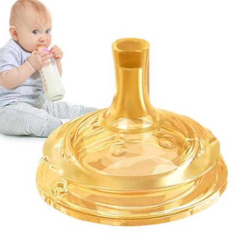 Bröstvårtskydd, bröstskydd, flicksilikon-flask-bröstvårtsskydd – | flasknippel, amningsskydd för en mängd olika mjölkflaskor i kaliber 50/60 mm