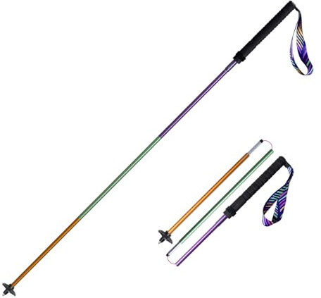 AONIJIE Folding Ultralight 7075 Aluminum Alloy Trekking Poles Quick Lock Trekking Hiking Pole Walking Stick (120CM)