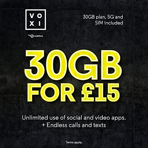 Vodafone VOXI £15 Plan SIM
