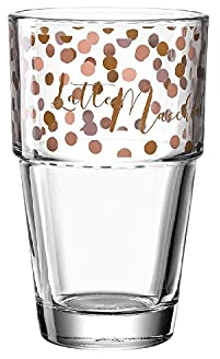 LEONARDO HOME Latte-Macchiatoglas - 410 ml Füllmenge