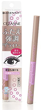 Cezanne Drawing Double Eyelid Eyeliner ‐ Greige