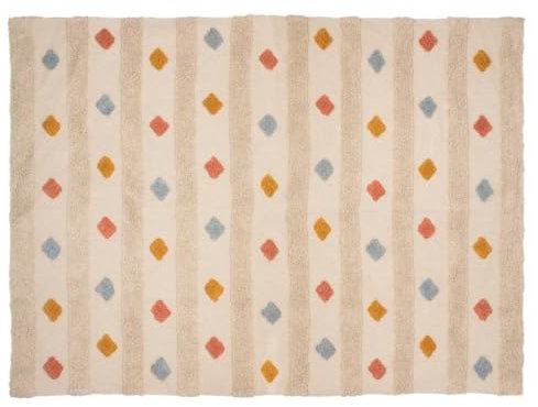 Atmosphera - Alfombra Infantil - algodón empenachado - 120x170 cm