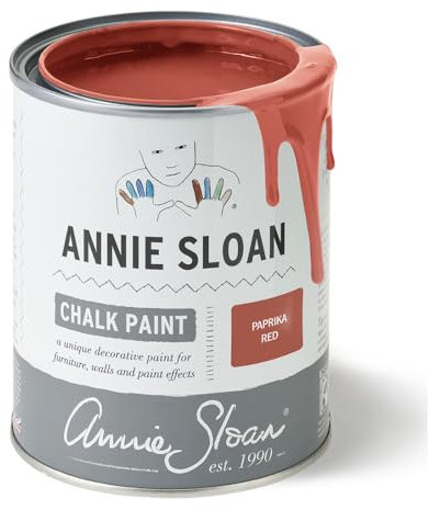 Priory Polishes Annie Sloan Paprika Red Chalk Paint (1 Litre)