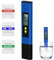 PH Mètre Numérique, PH Testeur 0-14 PH 0.01 Haute Précision Testeur, PH Piscine Testeur avec Fonction D'étalonnage Automatique, Testeur pH Mètre pour l'eau Potable, Aquariums, Piscines