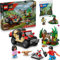 Lego Jurassic World Raptor 76972 : Poursuite avec véhicule tout-terrain - Kit de dinosaures Jurassic Park à partir de 7 ans - Nouveautés 2025
