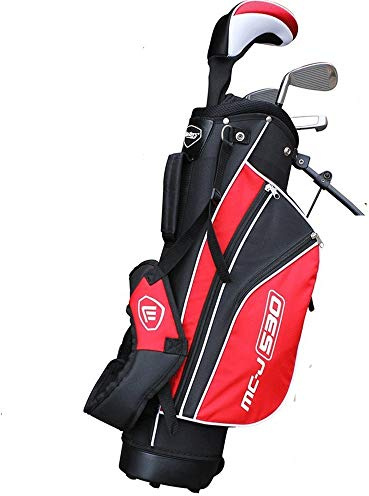 Masters Golf - Junior MC-J 530 Halvt set Ålder 5-8 Rh Svart/Röd