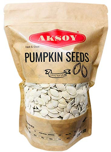 Aksoy Premium Roasted Lightly Sea Salted Whole Pumpkin Seeds 750gr – Crunchy Snack, Rich in Flavor, Ideal for Sharing, Freshly Packed, Premium Taste Pumpkin Seeds (Packaging May Vary)