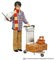 Harry Potter GXW31 - Harry Potter am Gleis 9 44289 Puppe zum Sammeln mit Hedwig und Zubehörteilen, Spielzeug ab 6 Jahren, Mehrfarbig