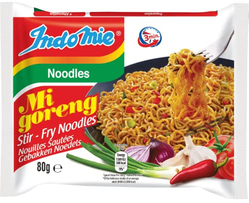 INDOMIE - Nouilles instantanées Mi Goreng - (1 X 80 GR) (L'emballage peut varier)