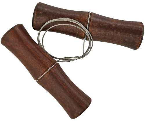 Cutting Wire for Clay Wire Clay Cutter with Wood Handle Stainless Steel Twisted Wire Cutting Tool for Cheese Plasticine Dough Mud Line Fine Ceramic Art Sculpture Cutting Pottery Tools
