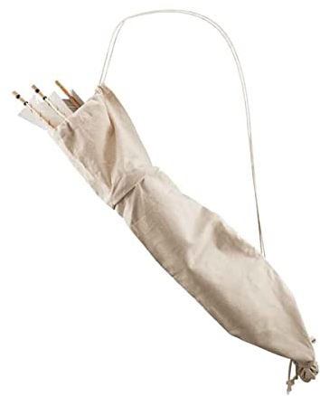 Retro Mittelalter Köcher Wikinger Ritterköcher Bogenhalter Segeltuchköcher mit verstellbarem Riemen Traditionelle Köchertasche für Outdoor Jäger Jagd Bogenschießen Zubehör, Lapp Mittelalterlicher Sti