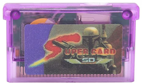 Carte Mémoire de Jeux Vidéo pour GBA GBA SP GBM NDS Lite, Flashcards de Jeux de Cartes à Graver, Mini Carte Prend en Charge la Super Carte Grasse pour Les Jeux NDS