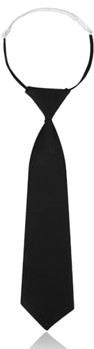 KALIONE Krawatten für Damen, verstellbare Krawatte für Mädchen lange Krawatte JK-Uniform-Krawatte schmale Krawatte für Frauen Abschlussfeier Geschäftshochzeit (schwarz)