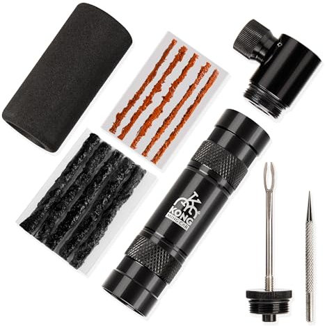 CO2 Inflator Kits, Presta and Schrader Valve Compatible, CO2 Bike Tire Pump for Mountain and Road Bicycles (Style:C)