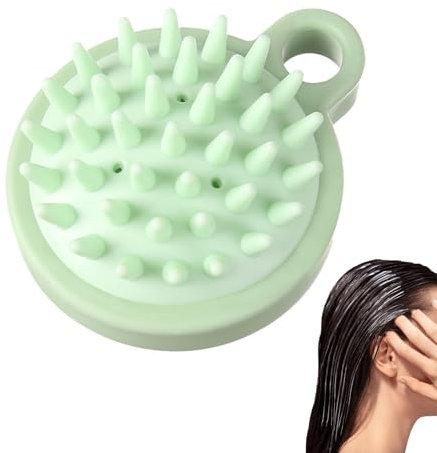Generico Massaggiatore Per Cuoio Capelluto - Spazzola Per Shampoo Con Setole In Silicone | Massaggio Del Cuoio Capelluto E Scrub Rinfrescante