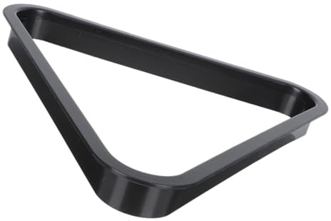 Toddmomy Mini Billiard Rack Triangle Pool Ball Rack Plastic Pool Table Accessories Compact 7.08In Billiard Triangle Frame