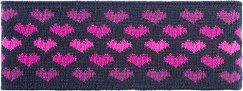 Eisglut Unisex Kinder Herzilein Kids Stirnband, marine, S 55-56cm EU
