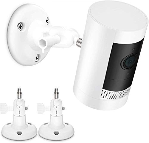 TIUIHU Adjustment Wandhalterung Kompatibel mit Stick Up Kamera Arlo Pro 4 Arlo Pro 3 Arlo Pro 2 Arlo Ultra 2 Arlo Ultra 1/4 Schraube Kamera-Wandhalterungen (Weiß