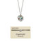 Engelsrufer Set Heaven Tricolor Halskette mit Anhänger für Klangkugeln aus Sterlingsilber, Zirkonia, inkl. Armband Herzflügel aus Edelstahl, Größenverstellbar, SETERN-28-HEAVEN-XS-TZI+ERJC-HEARTWING