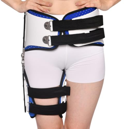 SFKLYU Español:Ortesis Cadera Ajustable Abducción Estabilizador Cadera Dispositivo Fijación Protección Articulaciones Soporte Órtesis Cadera Aliviar Dolor Ciática Articulaciones,A Right