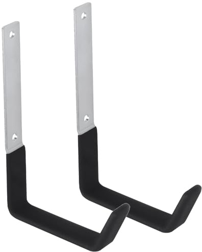 Maclean Wandhalterung 2er Set | Universalhalter für Reifen, Räder, Fahrrad, Leiter, Gartenschlauch | Aufbewahrung für Garage, Keller, Werkstatt | Inkl. Montagezubehör (2x Stück/Max Belastung: 10kg)